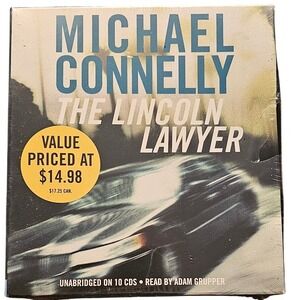 Michael Connelly The Lincoln Lawyer Unabridged 10 CD Audiobook Read by A.Grupper